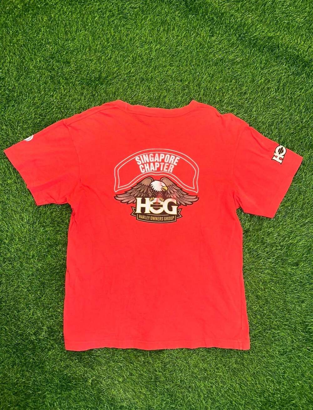 Harley-Davidson Singapore Chapter HOG T-Shirt Red